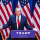 Business mogul Donald Trump gives a speech as he announces his candidacy for the U.S. presidency at Trump Plaza June 16, 2015, in New York City.
Christopher Gregory/Getty Images